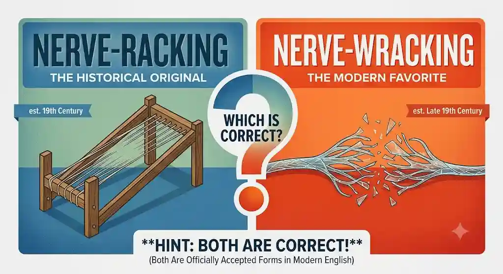 Is It Nerve-Racking or Nerve-Wracking?
