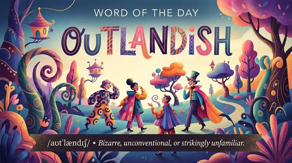 Outlandish: Meaning, Etymology, Nuance & Usage Examples